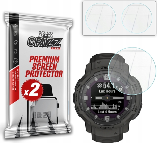 Picture of Szko hybrydowe GrizzGlass HybridGlass do Garmin Instinct Crossover