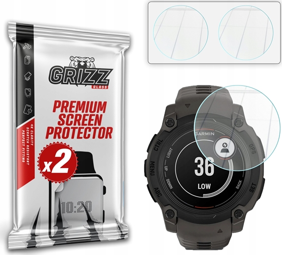 Picture of Szko hybrydowe GrizzGlass HybridGlass do Garmin Instinct E 40mm