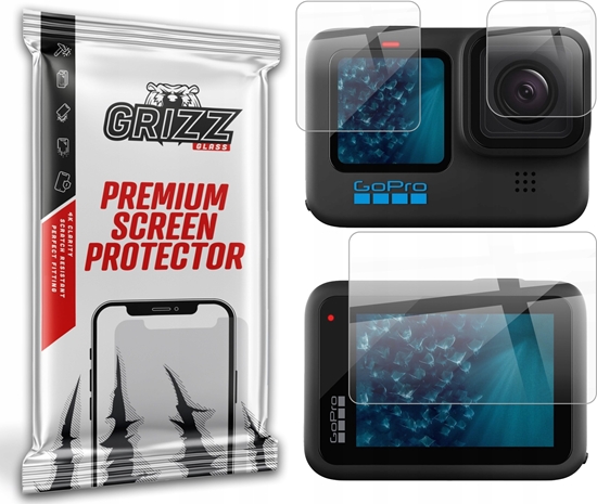 Picture of Szko hybrydowe GrizzGlass HybridGlass do GoPro Hero 11