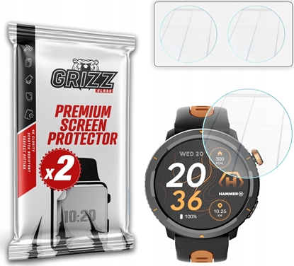 Attēls no Szko hybrydowe GrizzGlass HybridGlass do Hammer Watch 2 Lite