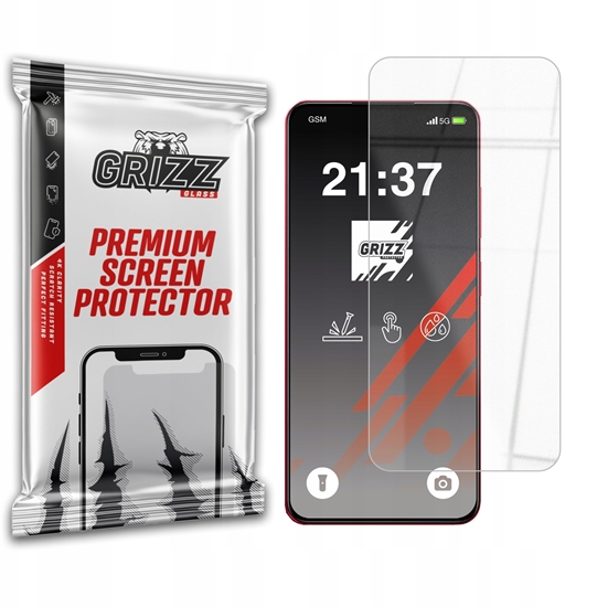 Picture of Szko hybrydowe GrizzGlass HybridGlass do Realme V60 Pro