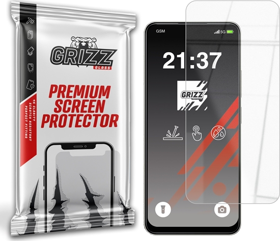 Picture of Szko hybrydowe GrizzGlass HybridGlass do Xiaomi POCO C75 5G