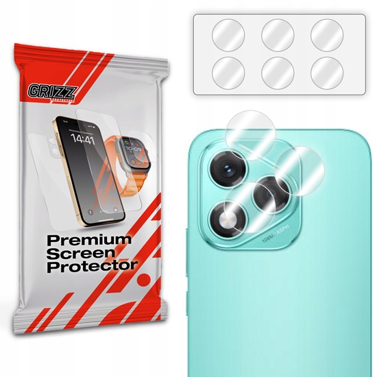 Picture of Szko na aparat GrizzGlass HybridGlass Camera do Honor 400 Lite