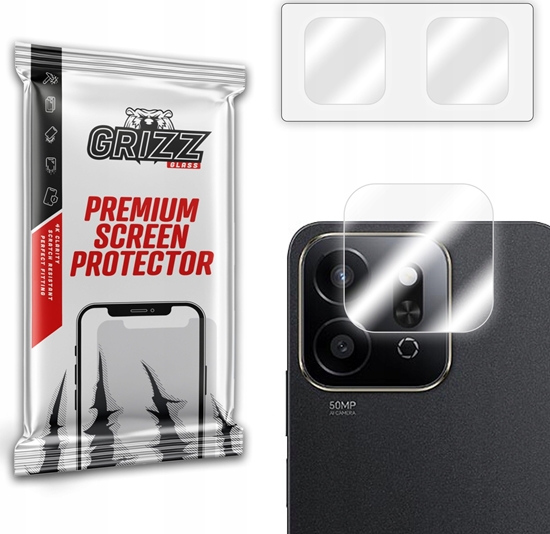 Picture of Szko na aparat GrizzGlass HybridGlass Camera do Honor Play 9T 5G