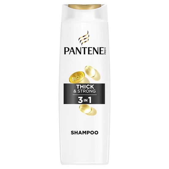 Изображение Šampūns Pantene 3in1 thick&strong, 325ml