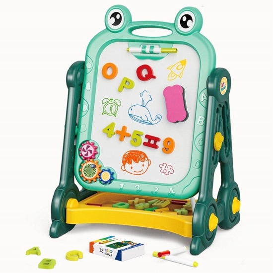 Изображение Tablica dwustronna kredowa/magnetyczna zielona