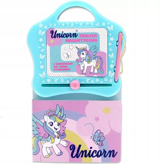 Picture of TABLICA MAGNET KSIAZ NAUKA RYSOW UNICORN B/C1/12