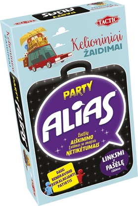 Picture of Tactic BOARD GAME ALIAS PARTY TRAVELTAC53244 LT