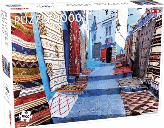 Изображение Tactic Puzzle 1000 Around the World: Chefchouen, Morocco