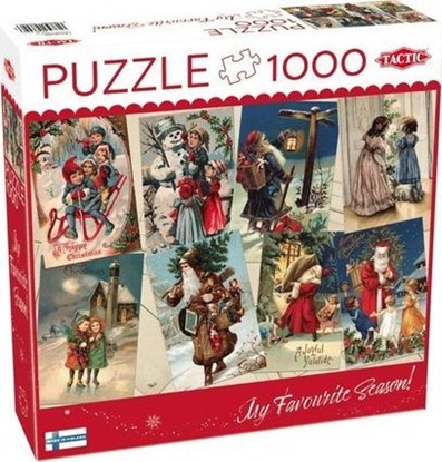 Picture of Tactic Puzzle 1000 Vintage Christmas Cards