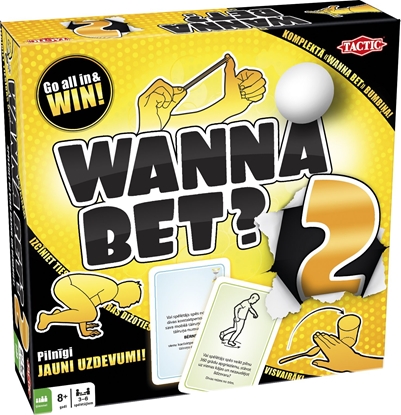 Picture of Tactic TACTIC Board game Wanna bet 2 (In Latvian lang.)