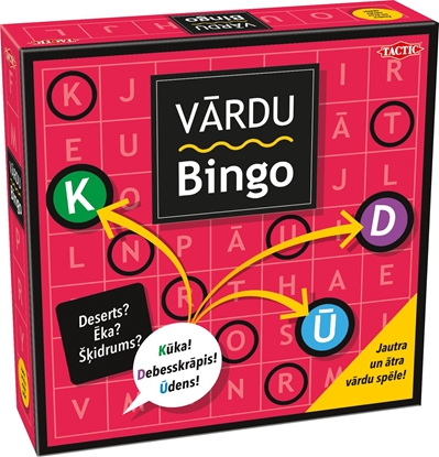 Picture of Tactic TACTIC Boardgame Word Bingo (In Latvian lang.)