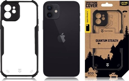 Attēls no Tactical Tactical Quantum Stealth Cover for Apple iPhone 12 Clear/Black standard