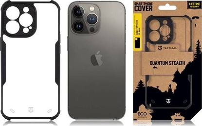 Attēls no Tactical Tactical Quantum Stealth Cover for Apple iPhone 13 Pro Clear/Black standard