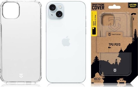 Picture of Tactical Tactical TPU Plyo Cover for Apple iPhone 15 Plus Transparent standard