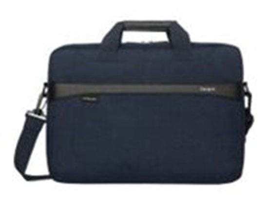 Picture of TARGUS� 15.6" GEOLITE� ECOSMART� ESSENTIAL SLIM BRIEF - BLUE