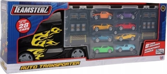 Изображение Teamsterz TEAMSTERZ Transporter with 8 cars, medium