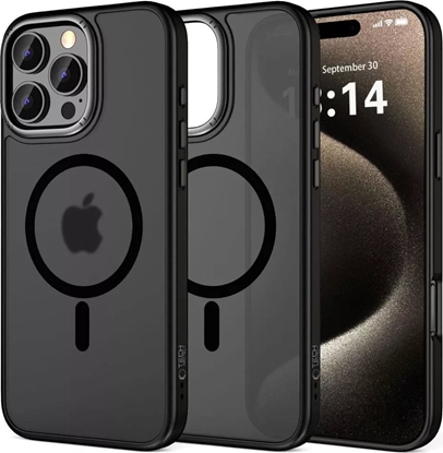 Attēls no Tech 21 Etui Tech-Protect MagEdge MagSafe na iPhone 16 Pro Max - póprzezroczyste