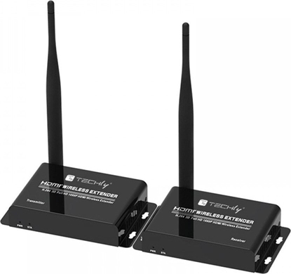 Attēls no TECHLY 50m Wireless HDMI Extender Full