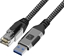 Picture of Techly Kabel sieciowy USB-A na Gigabit Ethernet RJ45 1m