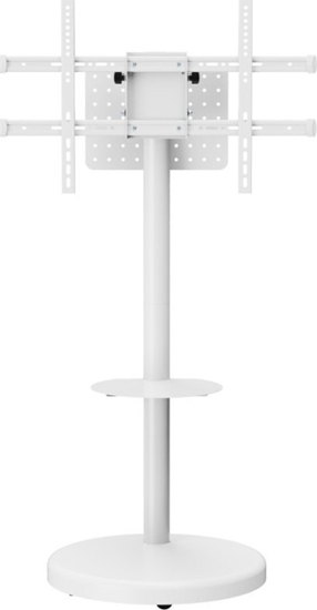 Изображение Techly Techly Stojak mobilny TV 37-86" do 50kg regulowany póka uchwyt AV