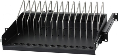 Picture of Techly Wysuwana póka rack na urzdzenia mobilne (I-CABINET-TRAY14BK)