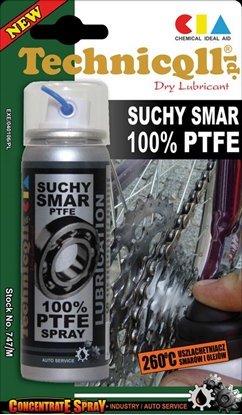 Attēls no Technicqll Suchy smar 100% PTFE w sprayu 50ml (M-747)