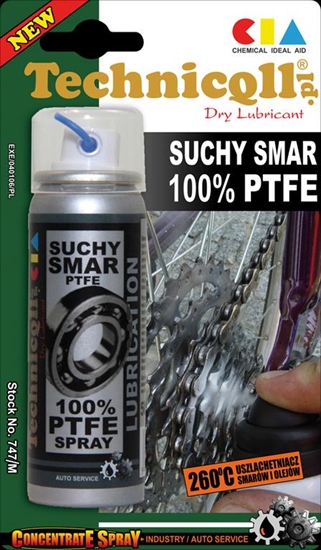 Picture of Technicqll Suchy smar 100% PTFE w sprayu 50ml (M-747)