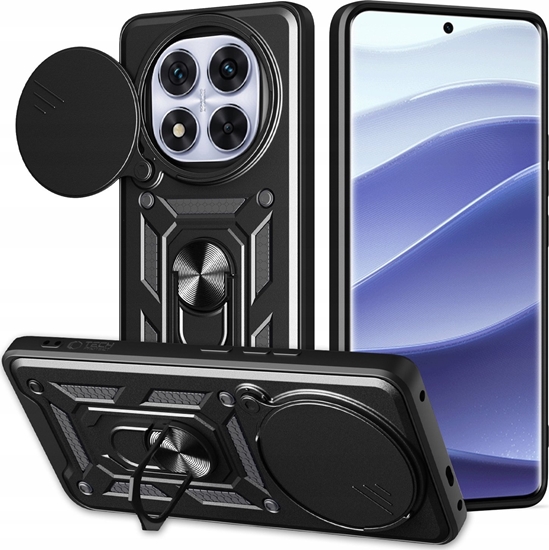 Изображение Tech-Protect Tech-Protect CamShield Pro Case for Xiaomi Redmi Note 14 Pro 5G / Poco X7 5G - Matte Black