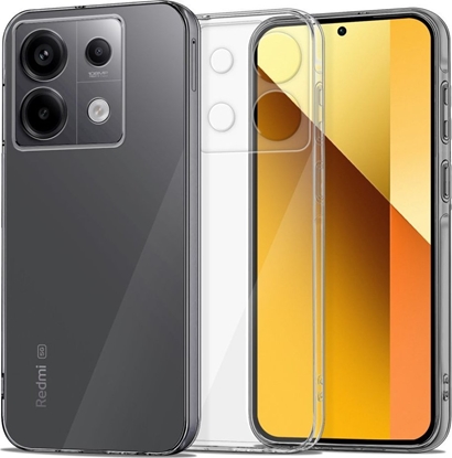 Attēls no Tech-Protect Etui Tech-Protect Flexair+ Xiaomi Redmi Note 13 5G Clear