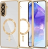 Изображение Tech-Protect Tech-Protect MagFlex MagSafe Case for Samsung Galaxy A56 5G - Transparent Gold
