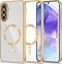 Изображение Tech-Protect Tech-Protect MagFlex MagSafe Case for Samsung Galaxy A56 5G - Transparent Gold