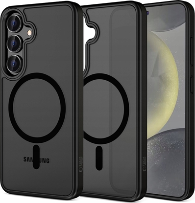 Attēls no TECH-PROTECT MAGMAT MAGSAFE GALAXY S25 MATTE BLACK