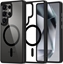 Picture of Tech-Protect Tech-Protect MagMat MagSafe Case for Samsung Galaxy S25 Ultra - Clear Black