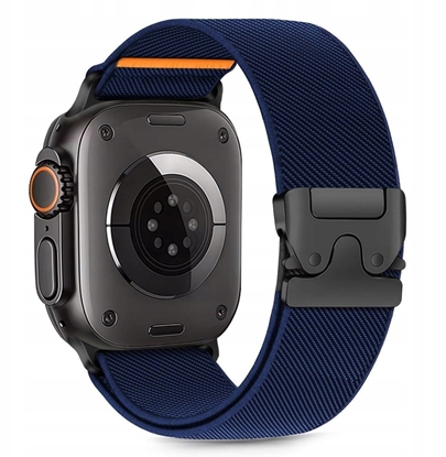 Изображение TECH-PROTECT NYLON CLASP APPLE WATCH 6 / 7 / 8 / 9 / 10 / SE / ULTRA 1 / 2 (44 / 45 / 46 / 49 MM) NAVY