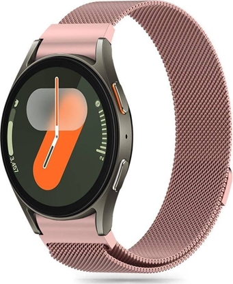 Attēls no Tech-Protect Pasek do SAMSUNG GALAXY WATCH 4 / 5 / 5 PRO / 6 / 7 / FE Tech-Protect Milaneseband róowe zoto