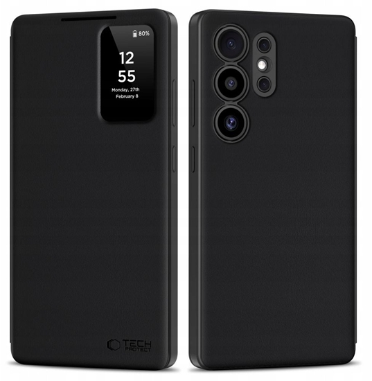 Picture of TECH-PROTECT SMART WALLET GALAXY S25 ULTRA MATTE BLACK