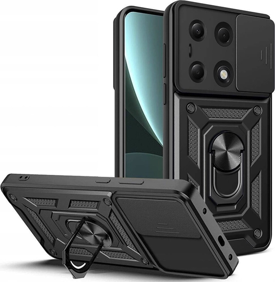 Picture of Tech-Protect TECH-PROTECT CAMSHIELD PRO XIAOMI REDMI NOTE 13 PRO 4G / LTE / POCO M6 PRO 4G / LTE BLACK