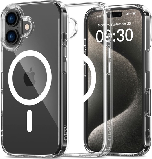 Picture of Tech-Protect TECH-PROTECT FLEXAIR HYBRID MAGSAFE IPHONE 16 PLUS CLEAR