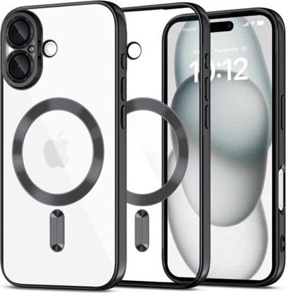 Attēls no Tech-Protect TECH-PROTECT MAGFLEX MAGSAFE IPHONE 16 SHINY BLACK