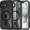 Изображение Tech-Protect TECH-PROTECT MAGHYBRID MAGSAFE IPHONE 16 BLACK/RED