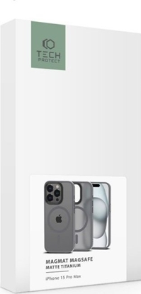 Attēls no Tech-Protect Tech-Protect Magmat Magsafe iPhone 15 Pro Max Matte tytanowy