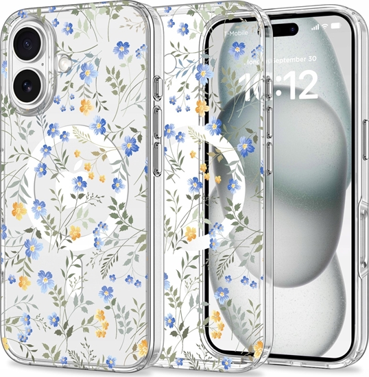 Изображение Tech-Protect TECH-PROTECT MAGMOOD MAGSAFE IPHONE 16 SPRING FLOWERS