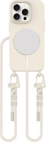 Изображение Tech-Protect TECH-PROTECT MAGNECKLACE MAGSAFE IPHONE 15 PRO COSMIC LATTE