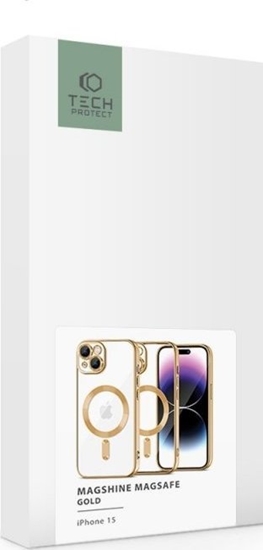 Изображение Tech-Protect Tech-Protect Magshine Magsafe do iPhone 15 zoty