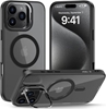 Picture of Tech-Protect TECH-PROTECT MAGSTAND MAGSAFE IPHONE 16 PRO MATTE BLACK