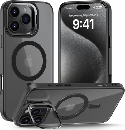 Attēls no Tech-Protect TECH-PROTECT MAGSTAND MAGSAFE IPHONE 16 PRO MATTE BLACK