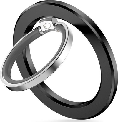 Attēls no Tech-Protect TECH-PROTECT MMR300 MAGNETIC MAGSAFE PHONE RING BLACK