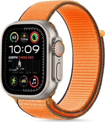 Picture of Tech-Protect TECH-PROTECT NYLON APPLE WATCH 6 / 7 / 8 / 9 / 10 / SE (40 / 41 / 42 MM) KUMQUAT