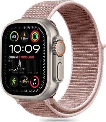 Picture of Tech-Protect TECH-PROTECT NYLON APPLE WATCH 6 / 7 / 8 / 9 / 10 / SE / ULTRA 1 / 2 (44 / 45 / 46 / 49 MM) DUSTY ROSE